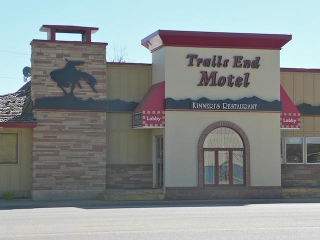 Trails End Motel Sheridan Eksteriør billede